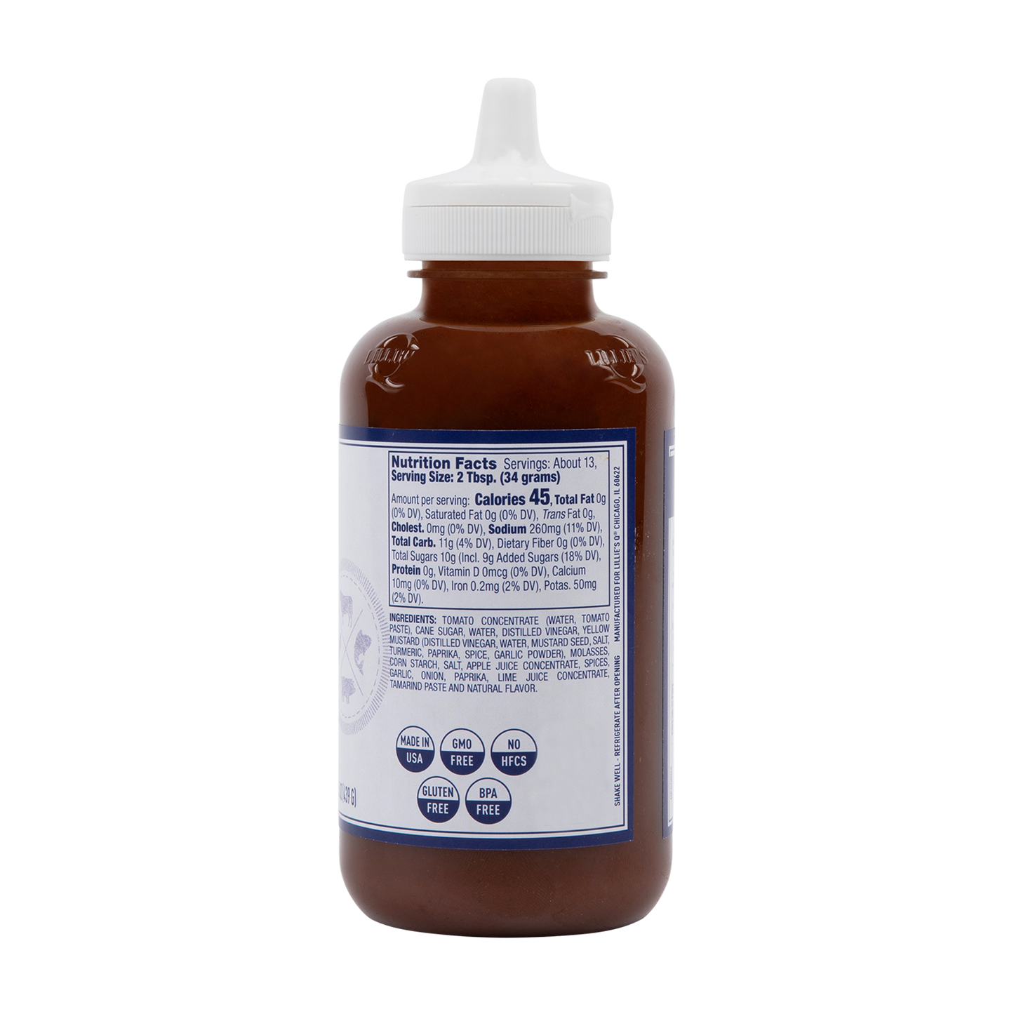 Lillie's Q Carolina Barbeque Sauce Squeeze Bottle