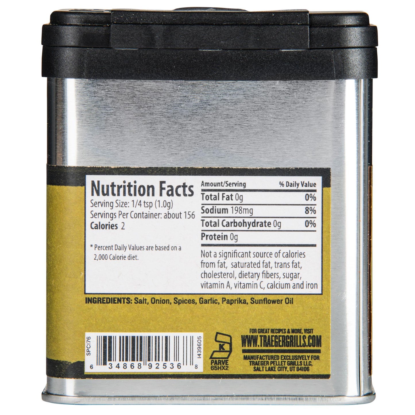 Traeger 5.5 oz Fin & Feather Rub SPC176 IMAGE 3