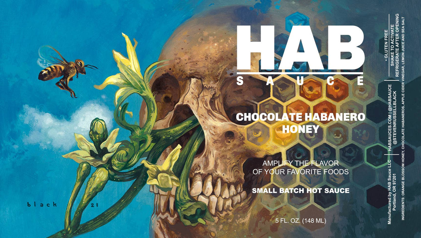 HAB Sauce - Chocolate Habanero Honey HAB Sauce
