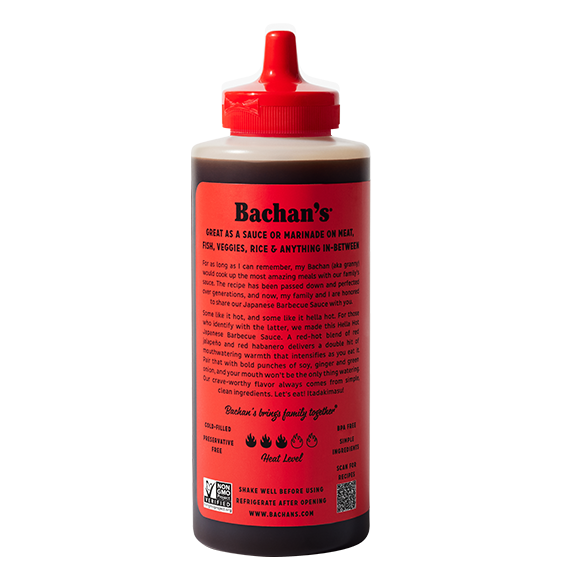 Bachan's - Hella Hot Japanese Barbecue Sauce, 15.5oz