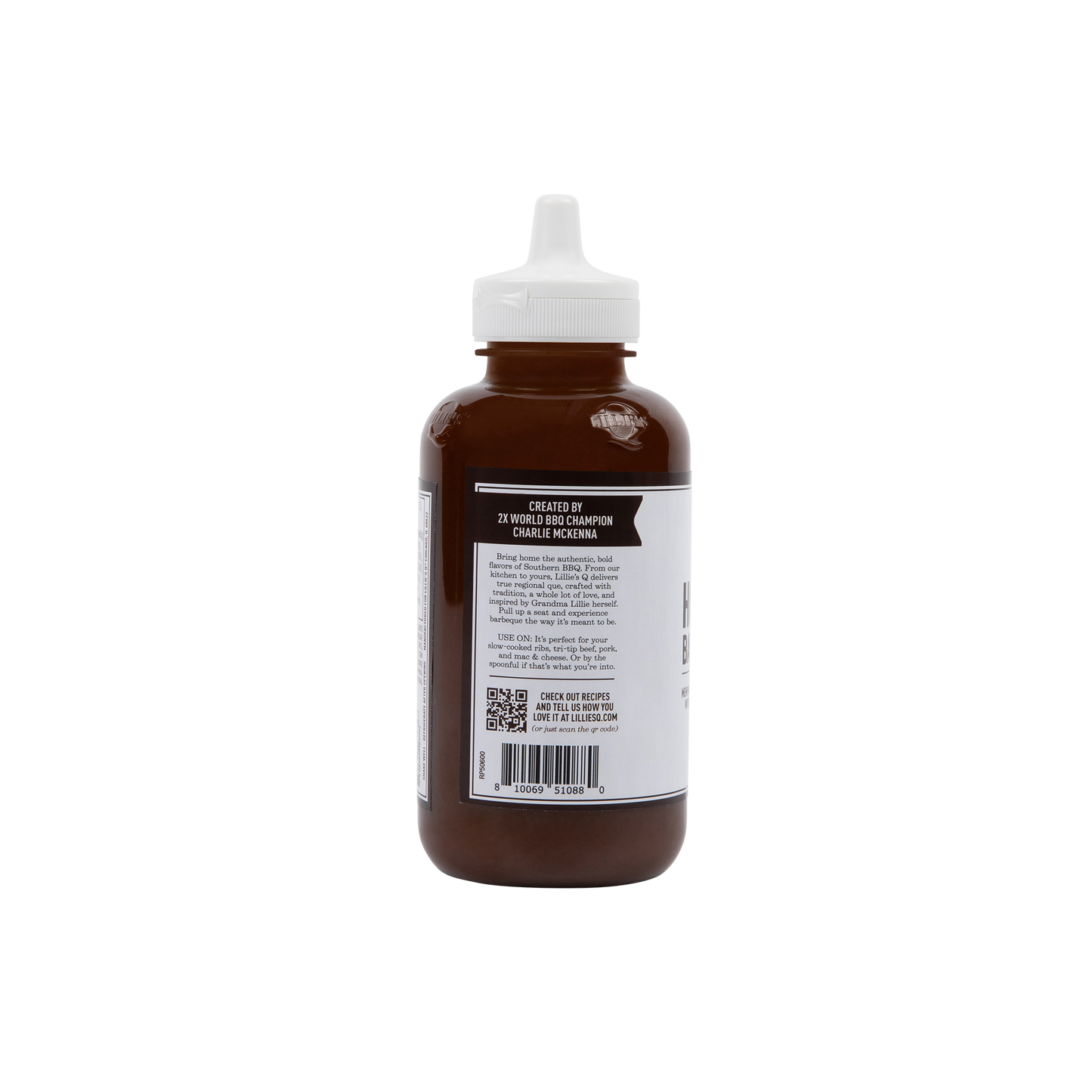 Lillie's Q Hot Smoky Barbeque Sauce Squeeze Bottle