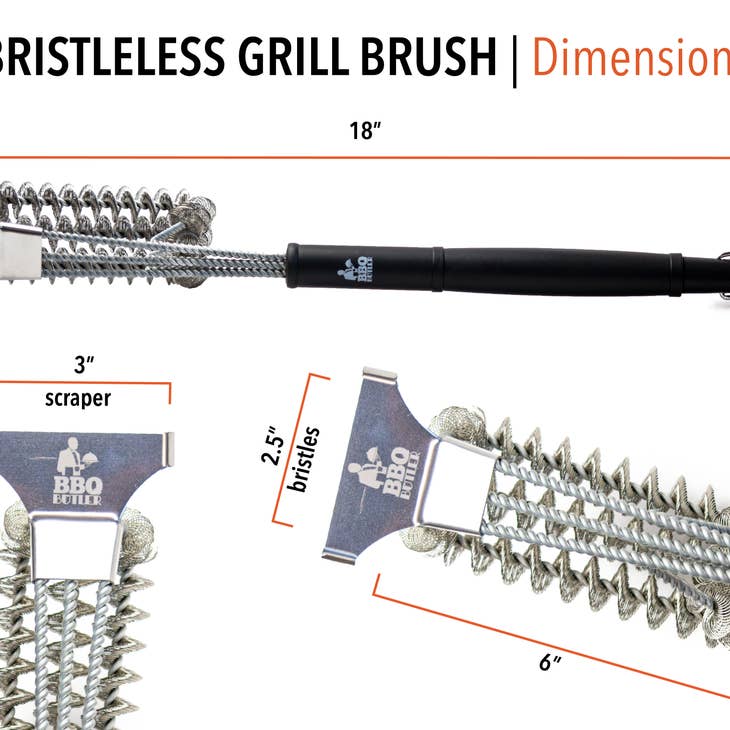 BBQ Butler Bristle Free Brush
