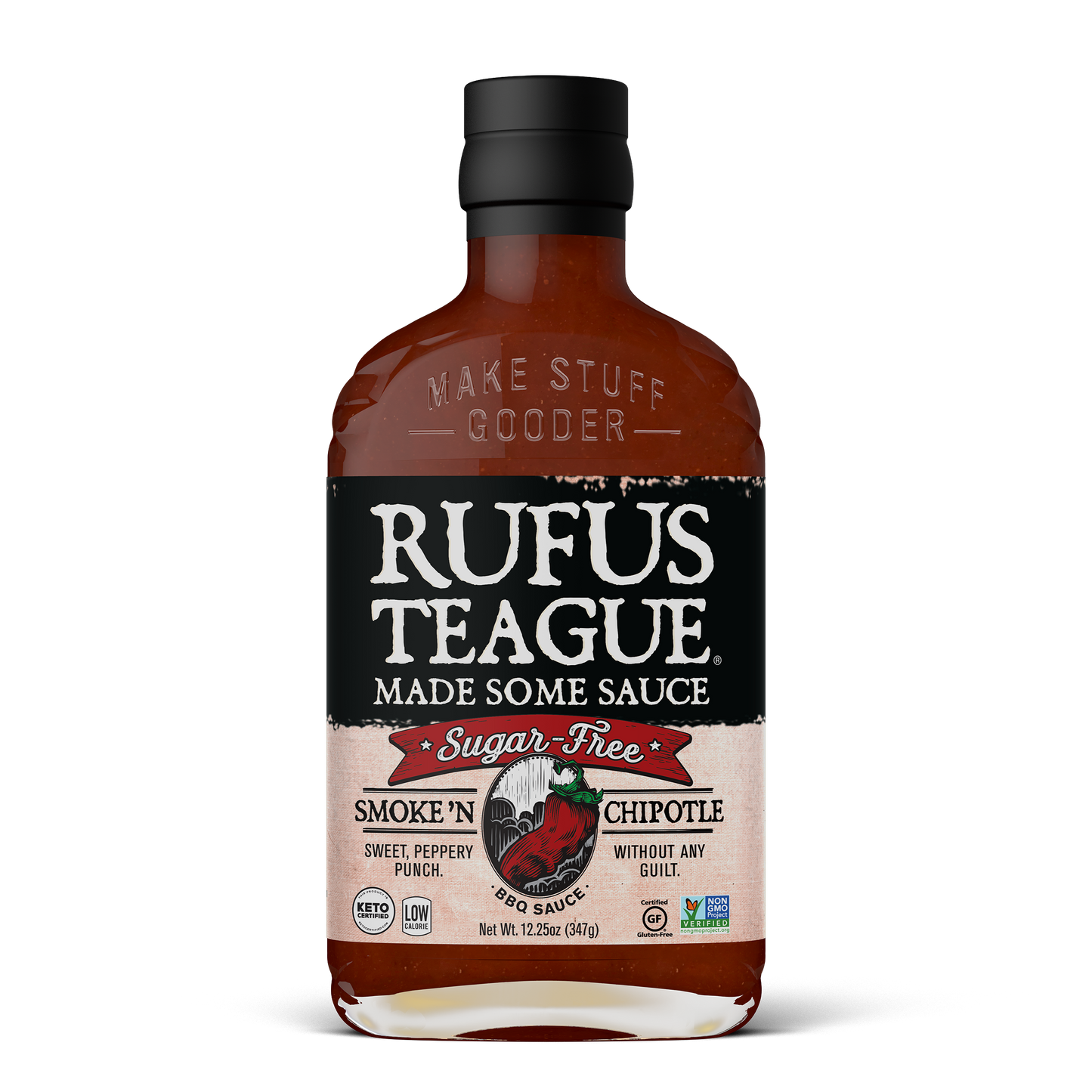 Rufus Teague - Smoke 'N Chipotle - Sugar Free BBQ Sauce