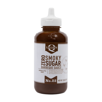 Lillie's Q Zero Sugar Smoky Barbeque Sauce Squeeze Bottle