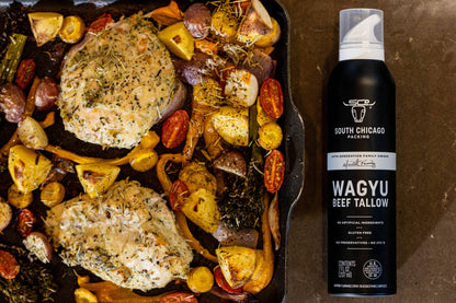 South Chicago Packing - Wagyu Beef Tallow Cooking Spray. 7oz Spray Bottle.