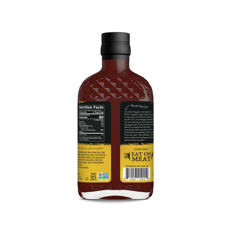 Rufus Teague - Honey Sweet BBQ Sauce