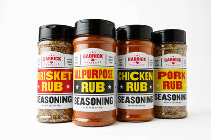 Gabrick BBQ Sauce Co. | Texas BBQ Sauce - All Purpose BBQ Rub Seasoning