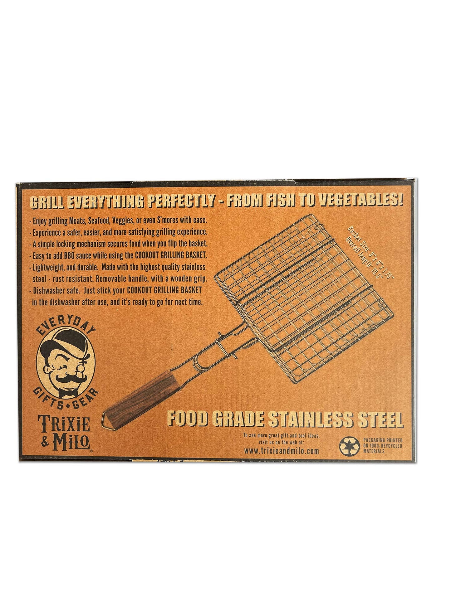 BBQ Grilling Basket - Lucky Jack