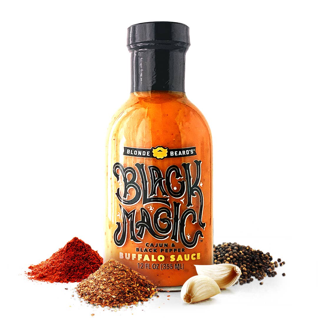 Black Magic Buffalo Sauce: 12 fl oz