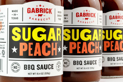 Gabrick BBQ Sauce Co. | Texas BBQ Sauce - Sugar Peach BBQ Sauce