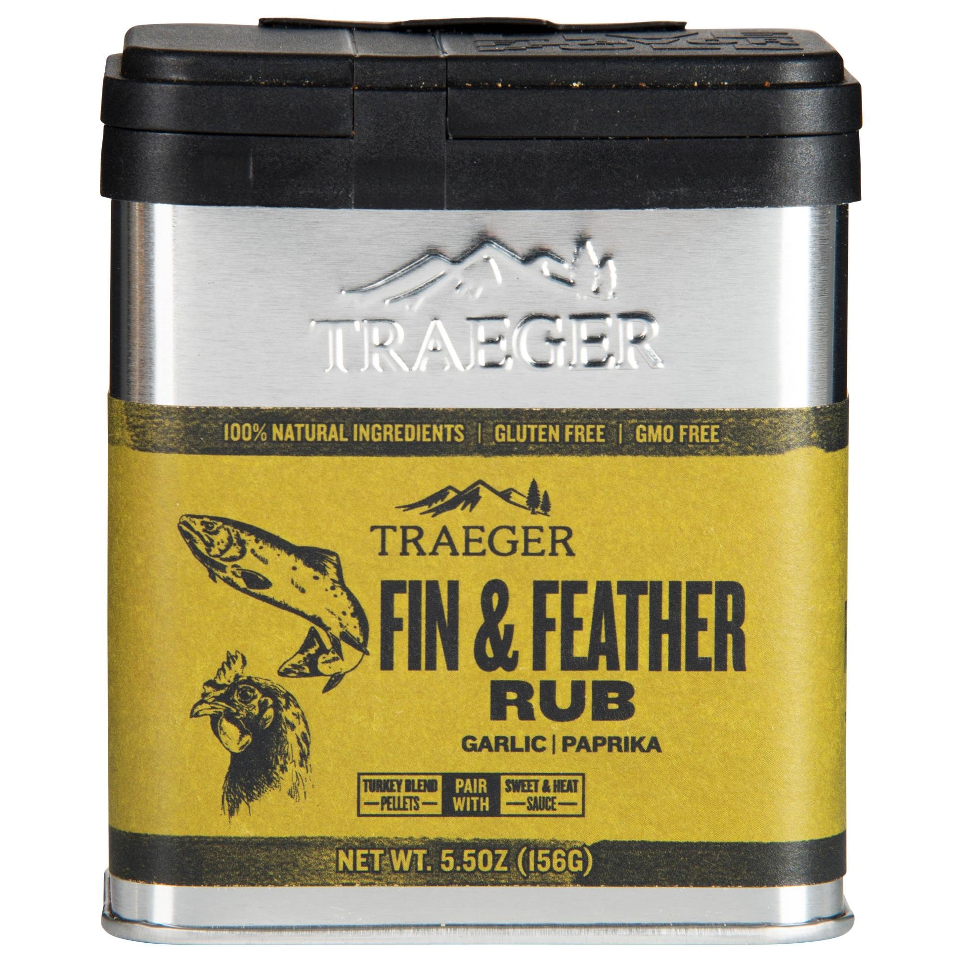 Traeger 5.5 oz  Fin & Feather Rub SPC176 IMAGE 1