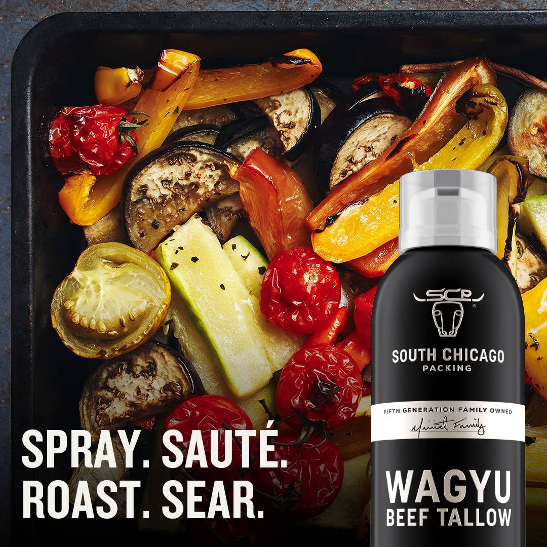 South Chicago Packing - Wagyu Beef Tallow Cooking Spray. 7oz Spray Bottle.
