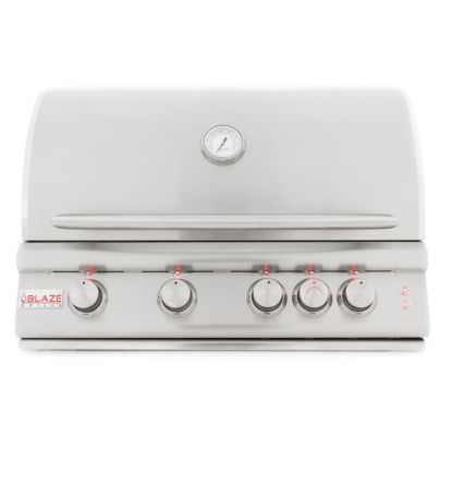 Blaze 32-Inch 4-Burner LTE LP Grill with Rear Burner and Built-in Lighting System