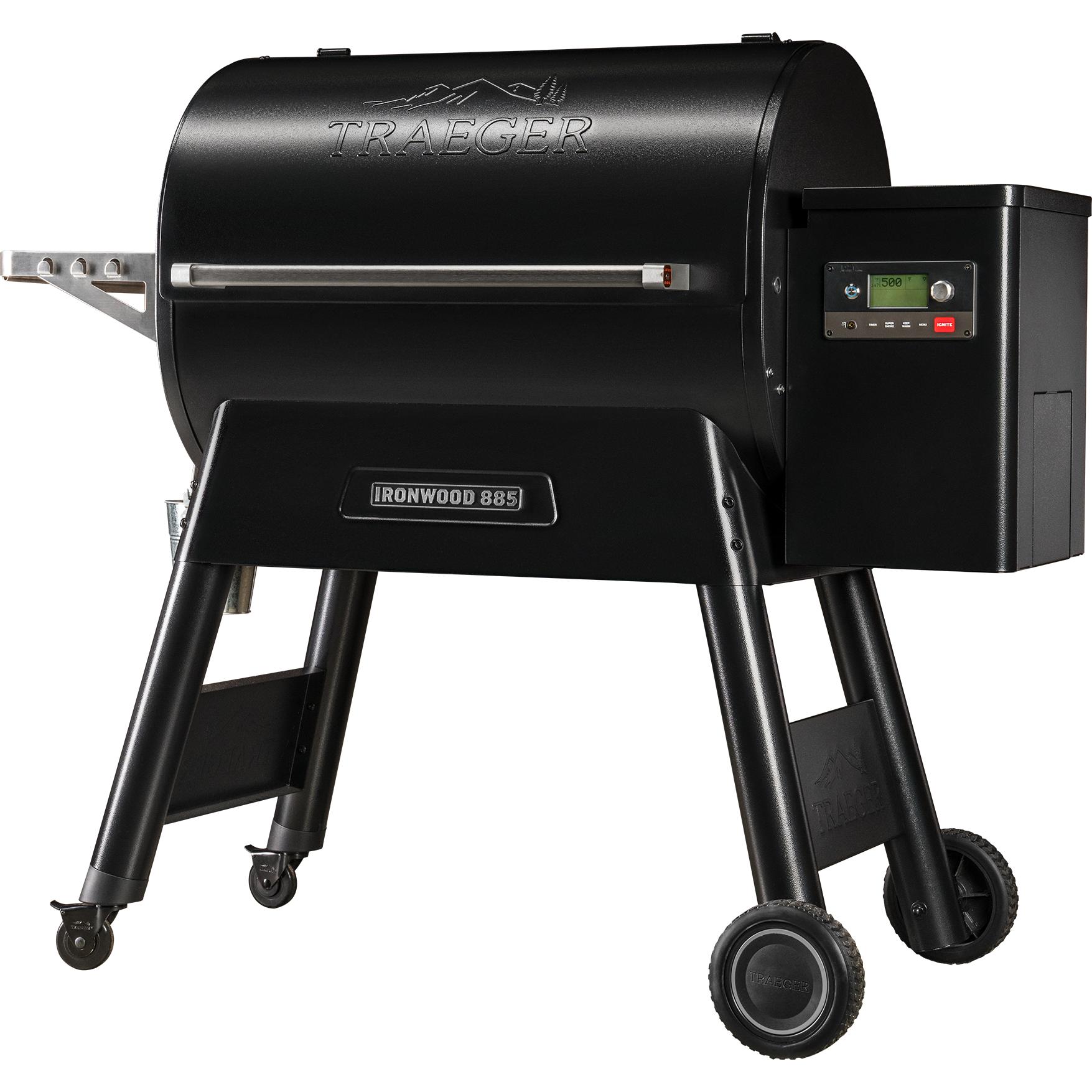 Traeger Ironwood 885 Pellet Grill TFB89BLF IMAGE 1