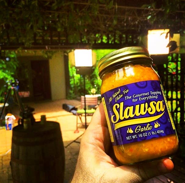 Slawsa - Slawsa Garlic Gourmet Relish, 17.8 oz