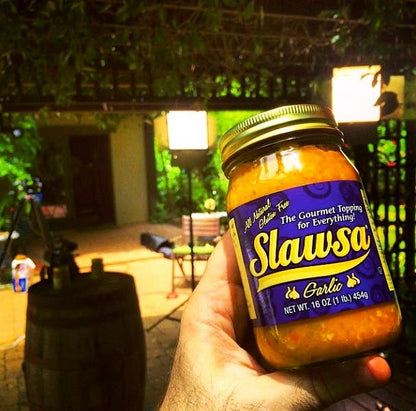 Slawsa - Slawsa Garlic Gourmet Relish, 17.8 oz
