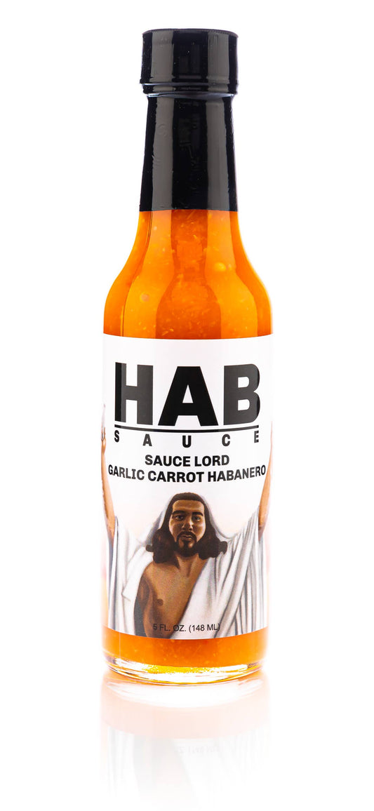HAB Sauce - Sauce Lord Garlic Carrot Habanero HAB Sauce Hot Sauce