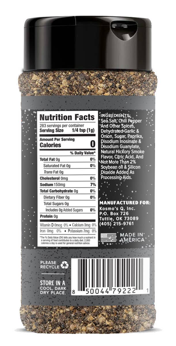 Kosmos Q - Double Pepper COARSE Cow Cover