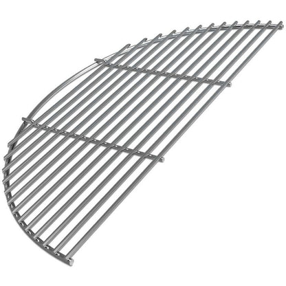 Big Green Egg Half Stainless Steel Grid for Large Egg 120731 IMAGE 1