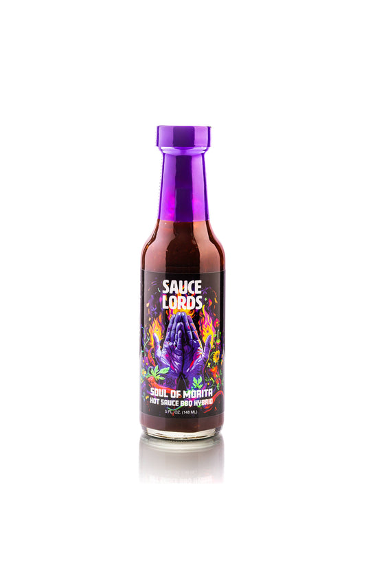 HAB Sauce - Soul of Morita BBQ Hybrid Sauce Lords Hot Sauce (medium hot)