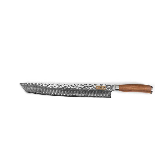 Route83 Knives - Signature Brisket XL 13" Carving Knife - Walnut Handle