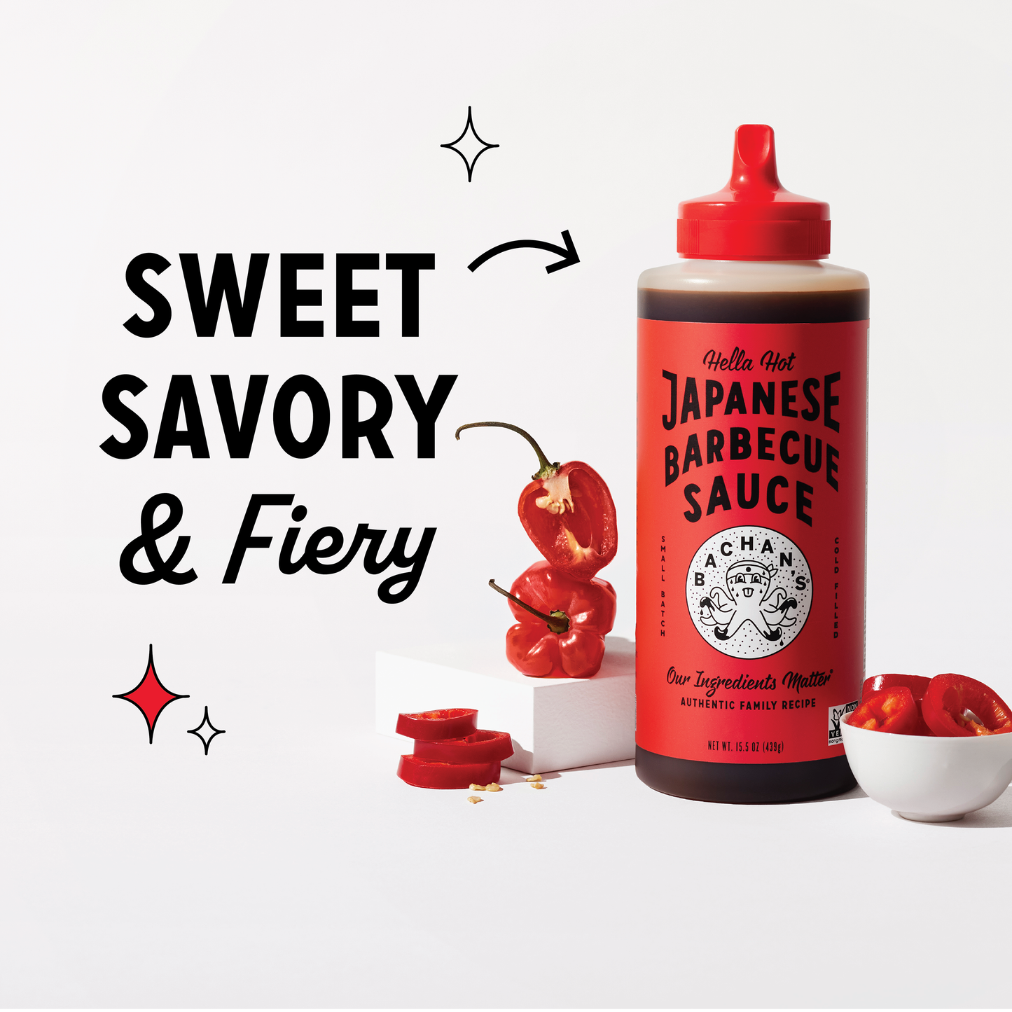 Bachan's - Hella Hot Japanese Barbecue Sauce, 15.5oz
