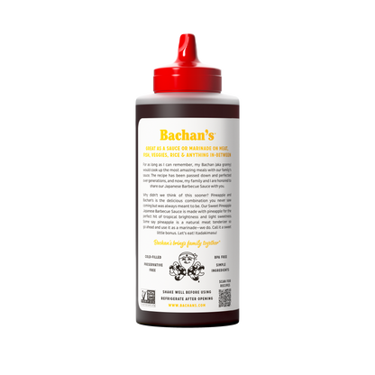 Bachan's - Sweet Pineapple Japanese Barbecue Sauce, 16.5oz