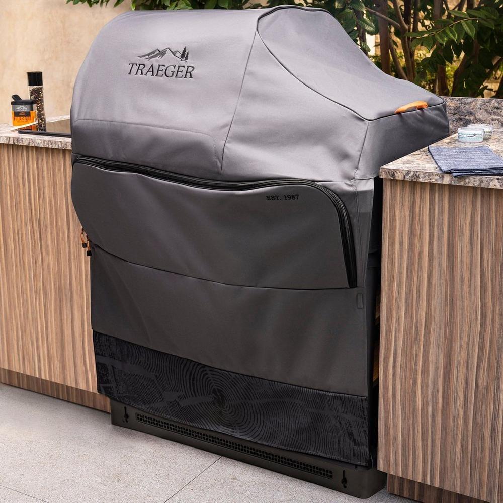 Traeger Full-Length Grill Cover for Bulit-In Timberline BAC684 IMAGE 3