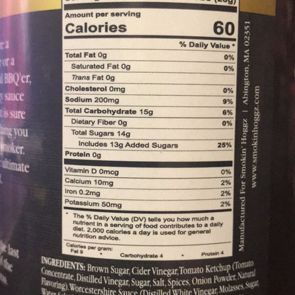 Smokin Hoggz Pitmaster Blend BBQ Sauce