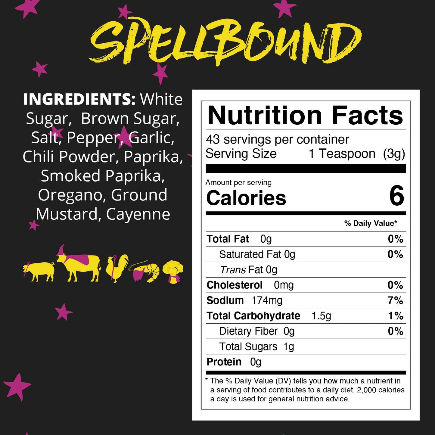Lane's BBQ - Spellbound Rub 11.7oz