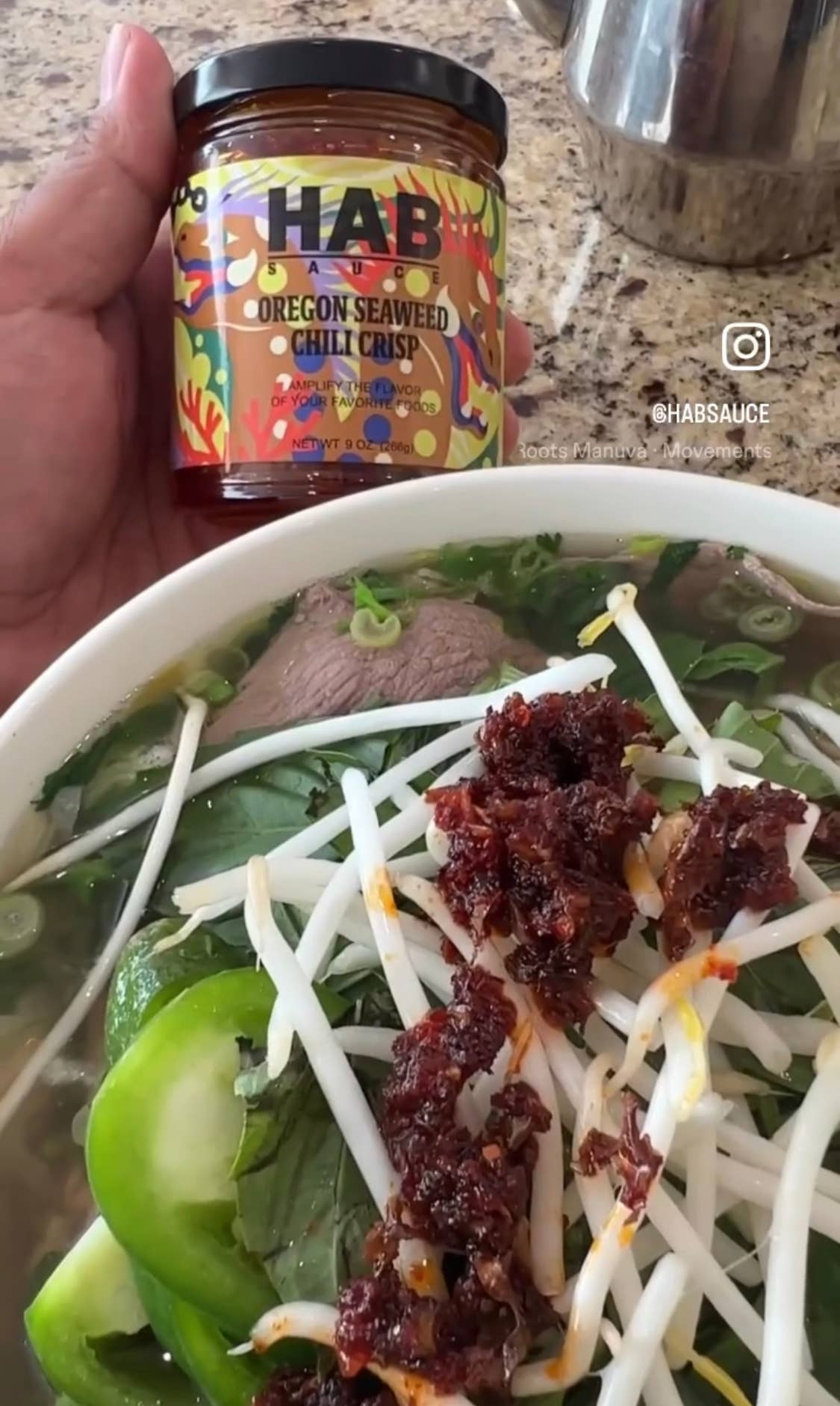 HAB Sauce - Oregon Seaweed Chili Crisp