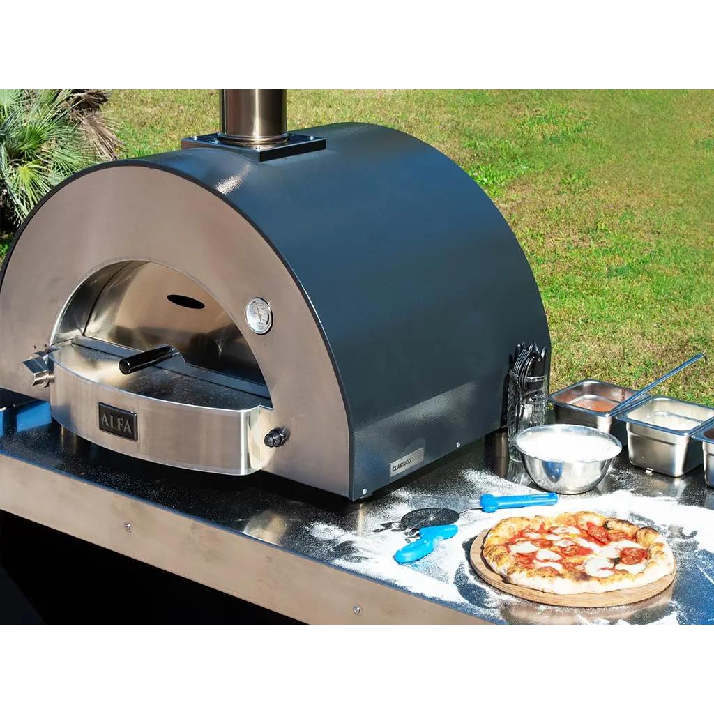 Alfa Classico 2 pizzas Outdoor Pizza Oven FXCL-2P-GGRA-U IMAGE 6