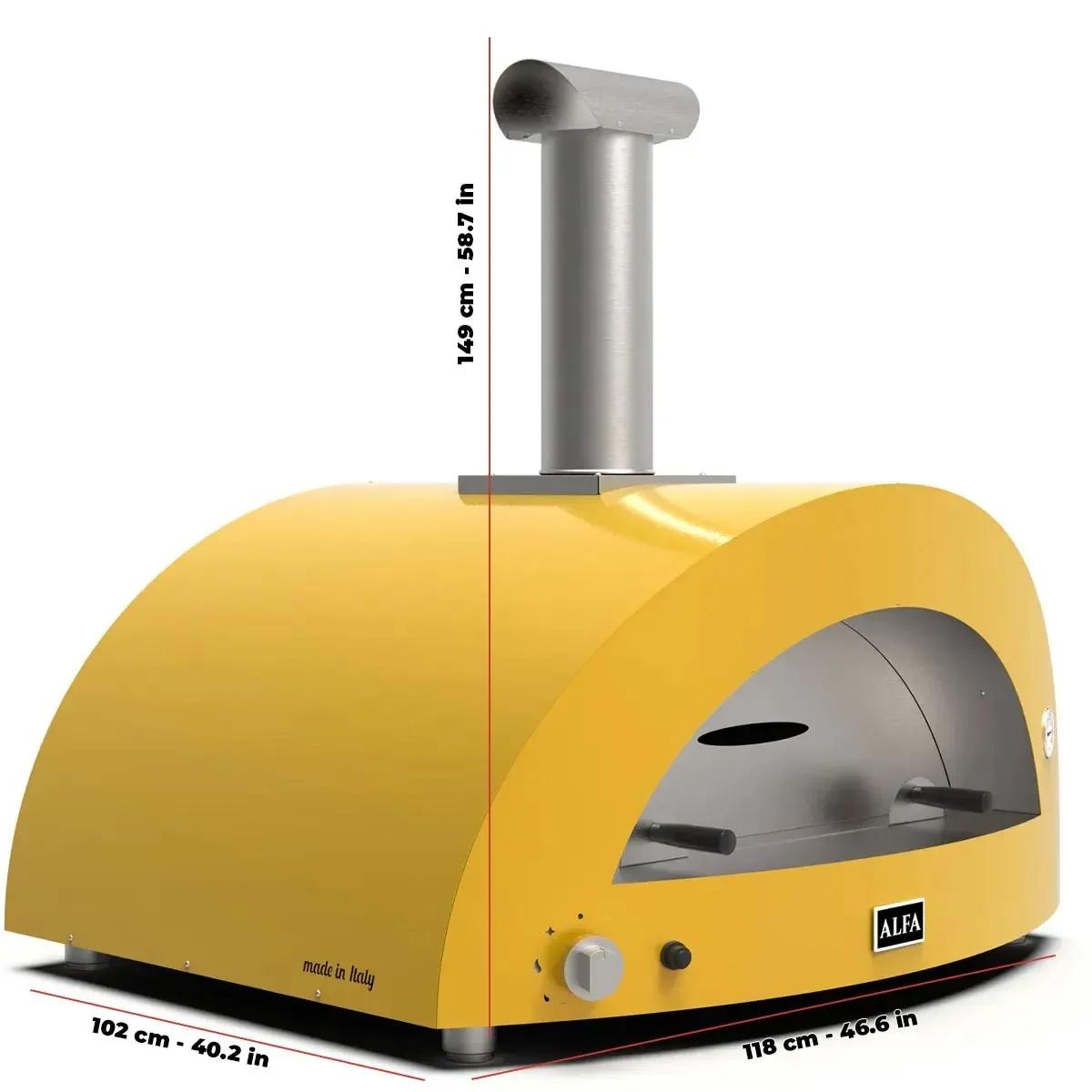 Alfa Moderno 5 Pizzas Outdoor Pizza Oven FXMD-5P-MGIA-U IMAGE 4