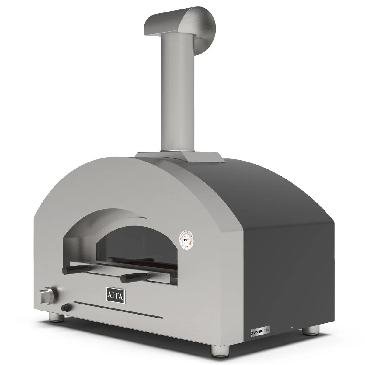 Alfa Futuro 2 Pizzas Outdoor Pizza Oven FXFT-2P-MSB-U IMAGE 2