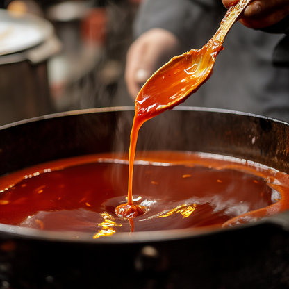 HAB Sauce - Soul of Morita BBQ Hybrid Sauce Lords Hot Sauce (medium hot)