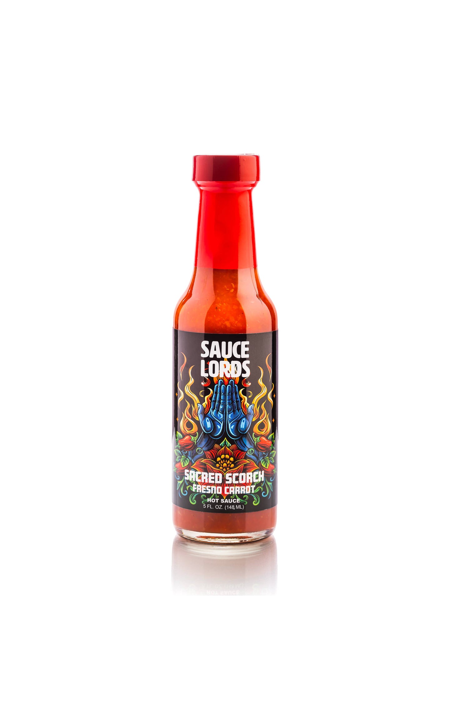 HAB Sauce - Sacred Scorch Fresno Carrot Sauce Lords Hot Sauce (medium)