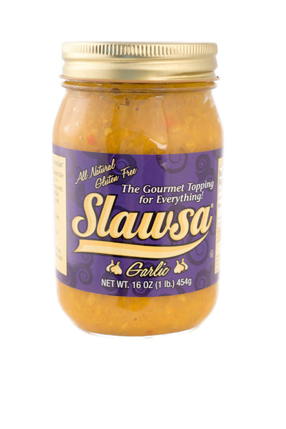 Slawsa - Slawsa Garlic Gourmet Relish, 17.8 oz