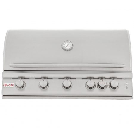 Blaze 40-Inch 5-Burner LTE2 LP Grill with Rear Burner and Built-in Lighting System