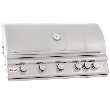 Blaze 40-Inch 5-Burner LTE2 LP Grill with Rear Burner and Built-in Lighting System