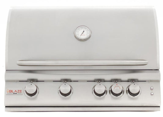 Blaze Marine Grade 316L 4-Burner Premium LTE LP Grill