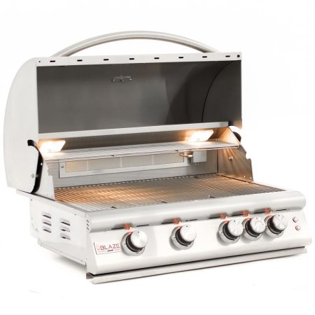 Blaze Marine Grade 316L 4-Burner Premium LTE LP Grill