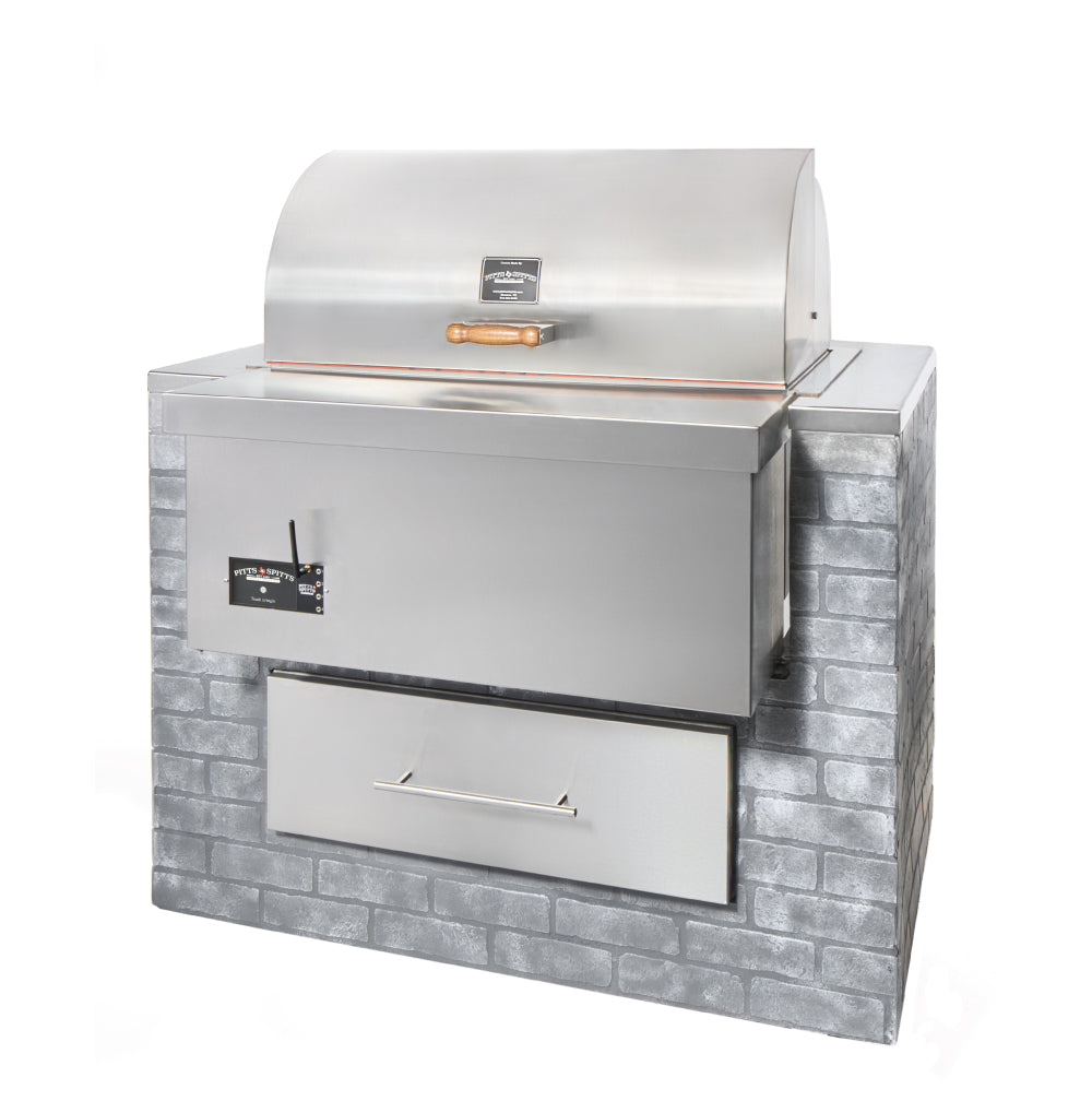 Pitts & Spitts 35" Built-in Wood Pellet Grill