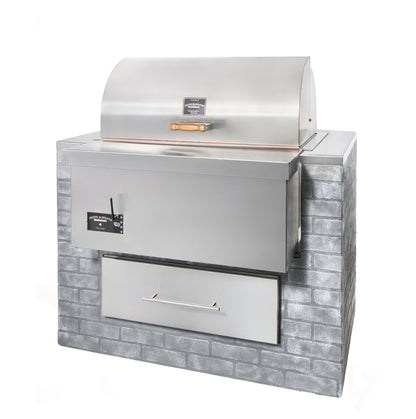 Pitts & Spitts 35" Built-in Wood Pellet Grill
