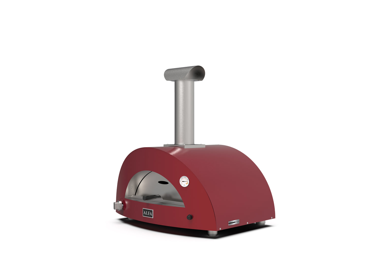 ALFA Moderno 2 Pizze Outdoor Pizza Oven Ruby Red LP