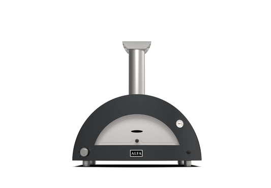 Alfa Moderno 3 Pizzas Outdoor Pizza Oven Anthracite Grey -LP