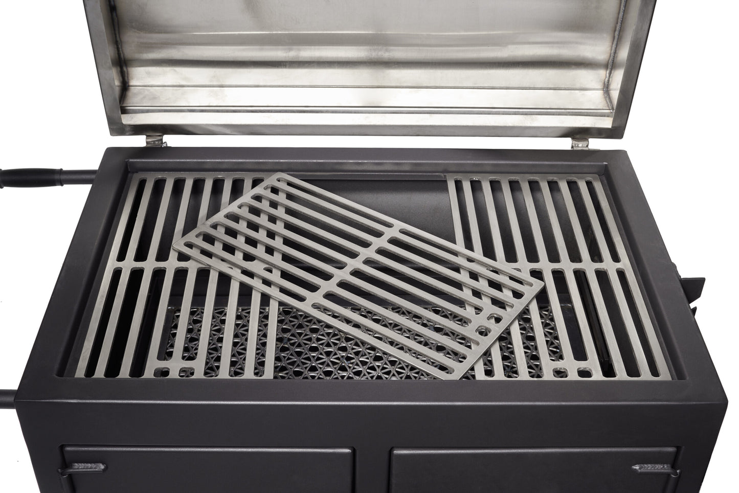 Pitts & Spitts 24 x 36 Adjustable Charcoal Grill (Flat Top)