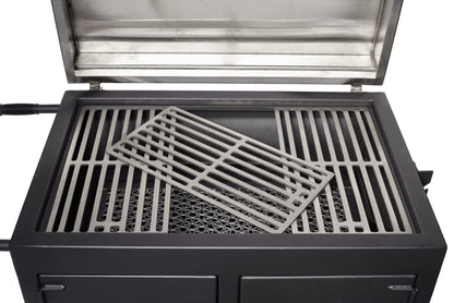 Pitts & Spitts 24 x 36 Adjustable Charcoal Grill (Flat Top)