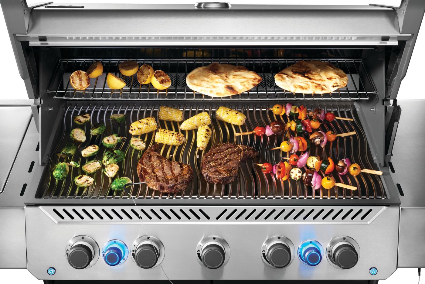 Prestige® 665 RSIB Natural Gas Grill with Infrared Side and Rear Burner
