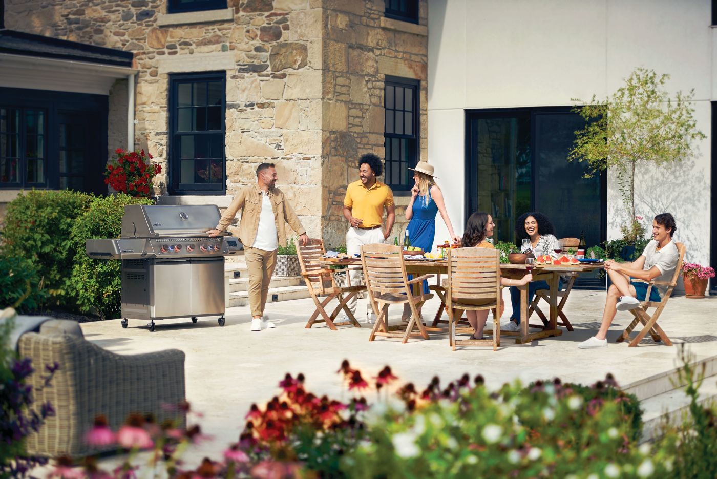 Prestige® 665 Connected RSIB Natural Gas Grill with Infrared Side and Rear Burner