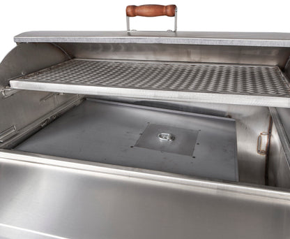 Pitts & Spitts Maverick 1250 Wood Pellet Grill - Stainless Steel